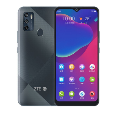 5g手机  中兴 zte 8021n 全网通5g手机 6g运行 128g内存 高清三摄5g