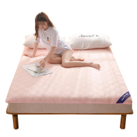 曼凝家纺 加厚磨毛单双人防滑床垫床褥学生上下铺居家5公分0.9/1.2/1.5/1.8米可折叠床褥子