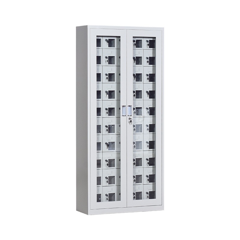 振奥 手机充电柜 手机存放柜 单位员工手机保管柜 铁皮柜 带锁50门