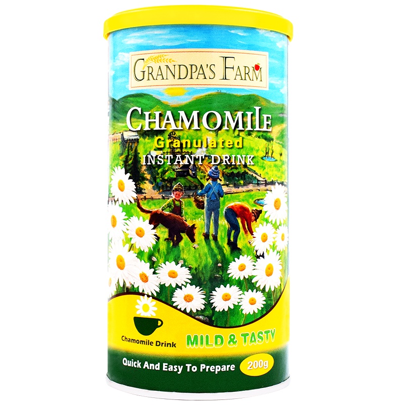 爷爷的农场宝宝清火宝降火辅食奶粉伴侣宝宝饮料菊花晶固体饮料 200g/罐