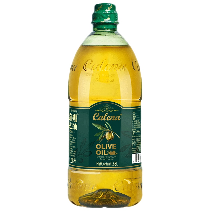 克莉娜纯正橄榄油1.68L桶装食用油原油进口炒菜凉拌调味健康橄榄油