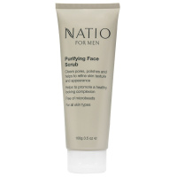 Natio 娜缇欧 男士清洁面部磨砂膏100g/支去角质全身去鸡皮 澳洲进口