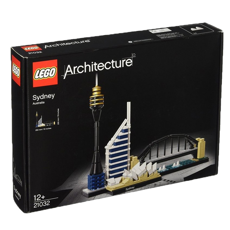 乐高(LEGO) 建筑街景系列 (21032澳洲悉尼天际景观)361颗粒儿童塑料积木玩具 10岁以上 200块以上