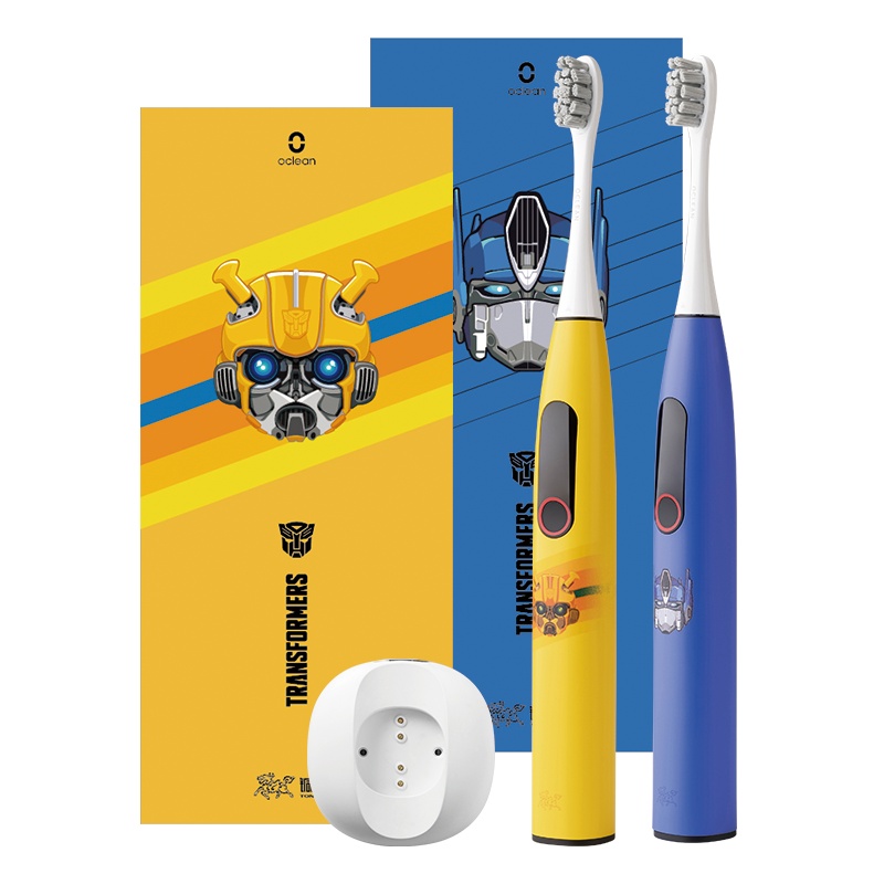欧可林 Oclean 电动牙刷 成人口腔护理 声波震动美白彩屏触控 X 变形金刚擎天柱定制版