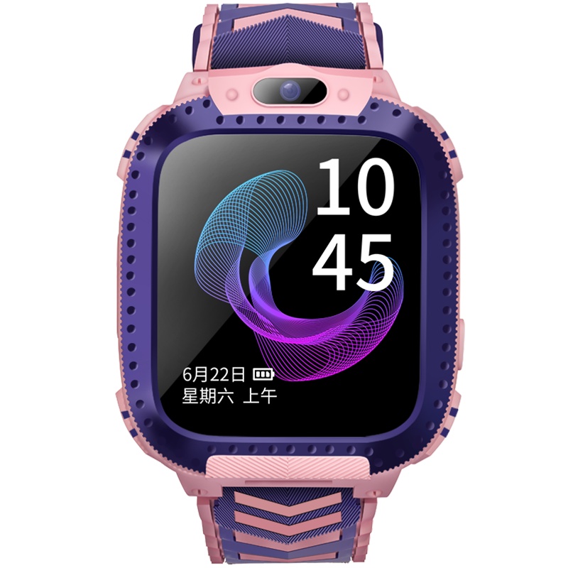 美富通4G全网通儿童电话手表MFT F1深度防水版 高清视频移动支付防水定位智能问答学生手表