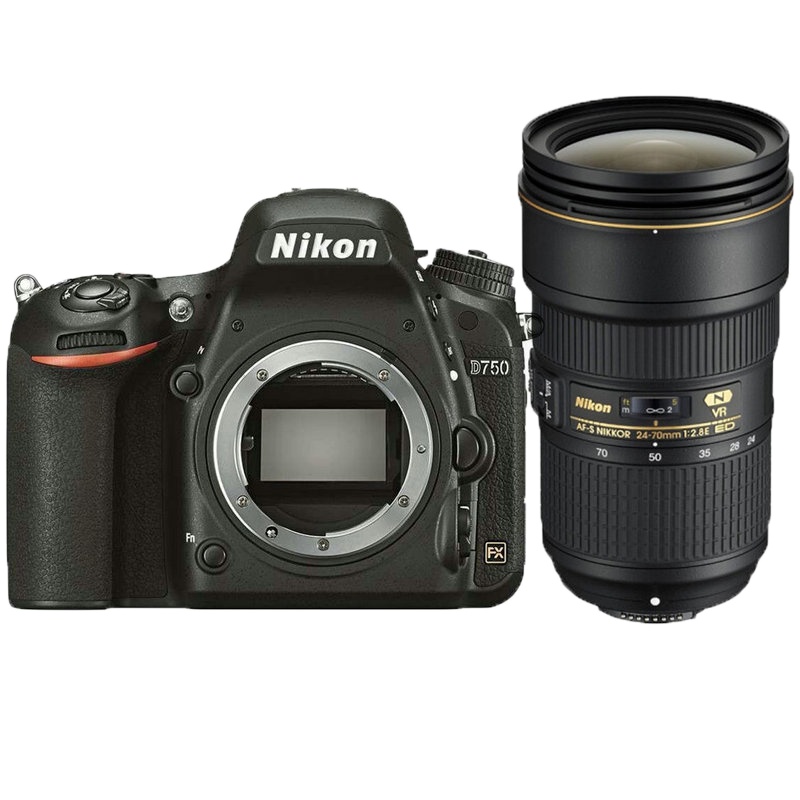 Nikon/尼康单反相机D750（24-70mm f/2.8E ED VR）单镜头套装 D750（24-70F2.8E）