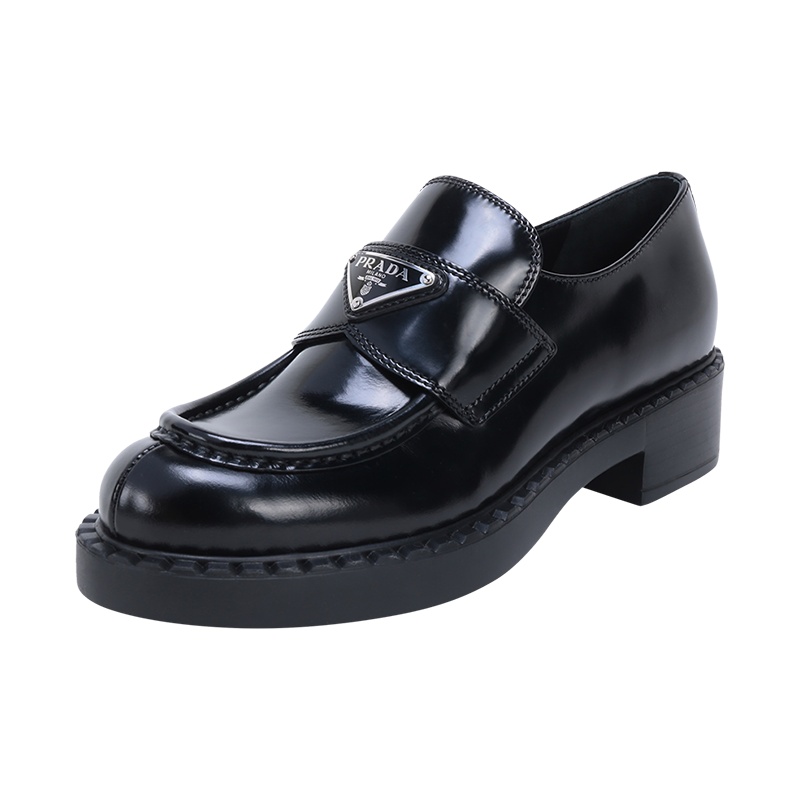 PRADA 普拉达 女士 皮革休闲鞋乐福鞋皮鞋1D246M ULS