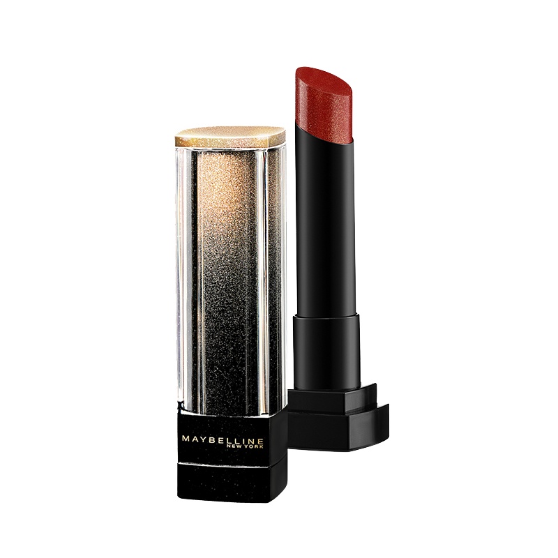 美宝莲(Maybelline)纵情耀星钻系列唇膏SRD85 碎金巧克力 3g/保湿滋润显白唇膏口红正品平价学生小灯管