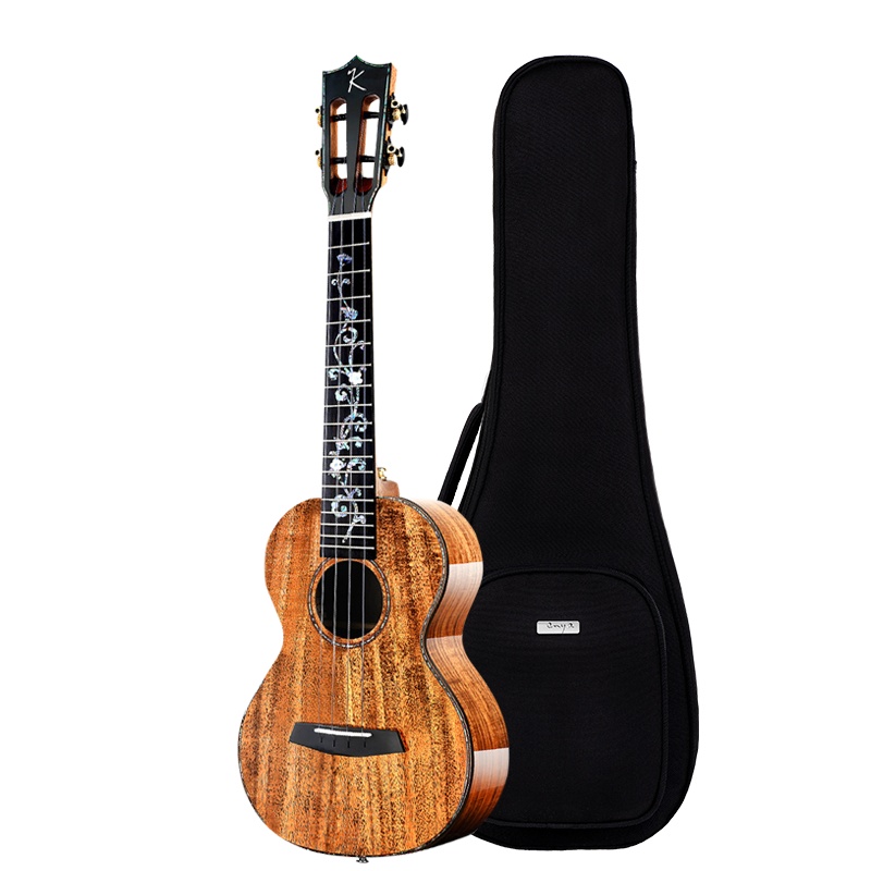 KAKA卡卡 KUC-KK全单板3A相思木尤克里里豪华版送女生ukulele迷你小吉他23英寸