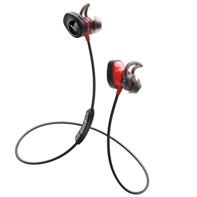 [内置心率感应]博士(BOSE)SoundSport Pulse 入耳式无线蓝牙耳机 便携运动耳机 黑色