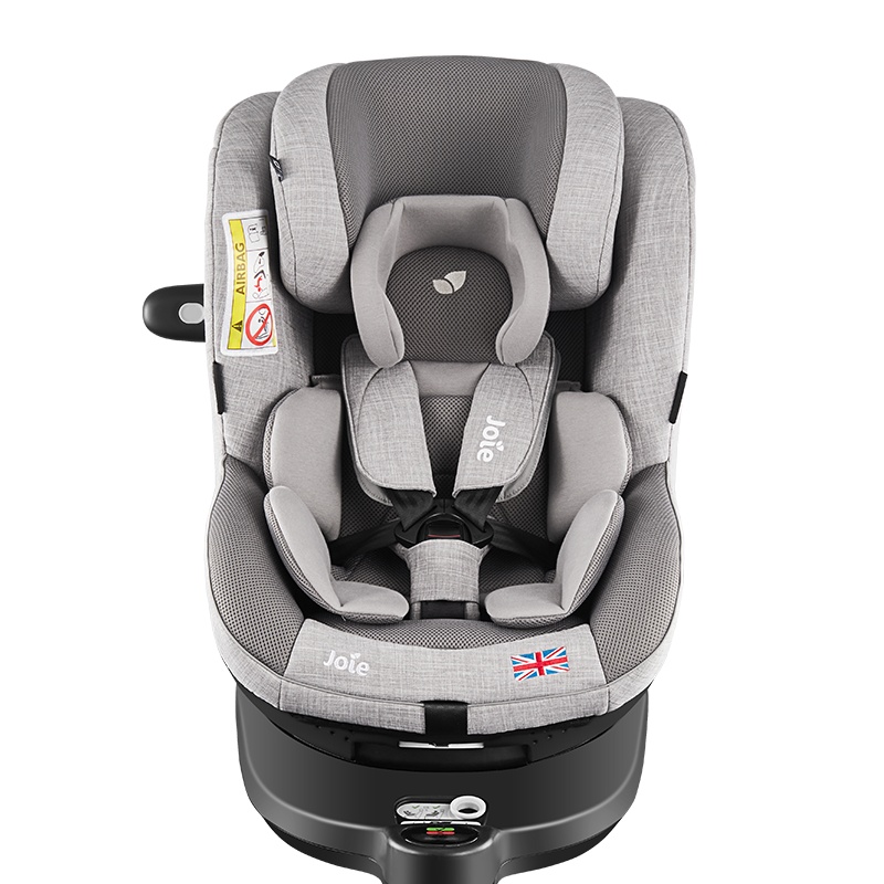 汽车儿童安全座椅0-4岁360度旋转isofix硬接口带支撑杆双向安装陀螺勇士