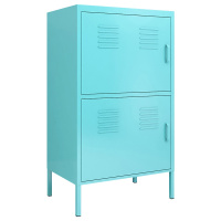 铭威盾金属餐边柜厨房客厅北欧储物阳台餐厅收纳工具杂物单门双门小柜子