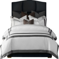 康尔馨2021春夏新品全棉床上六件套100S长绒棉双股贡缎轻奢床品-圣路易斯六件套