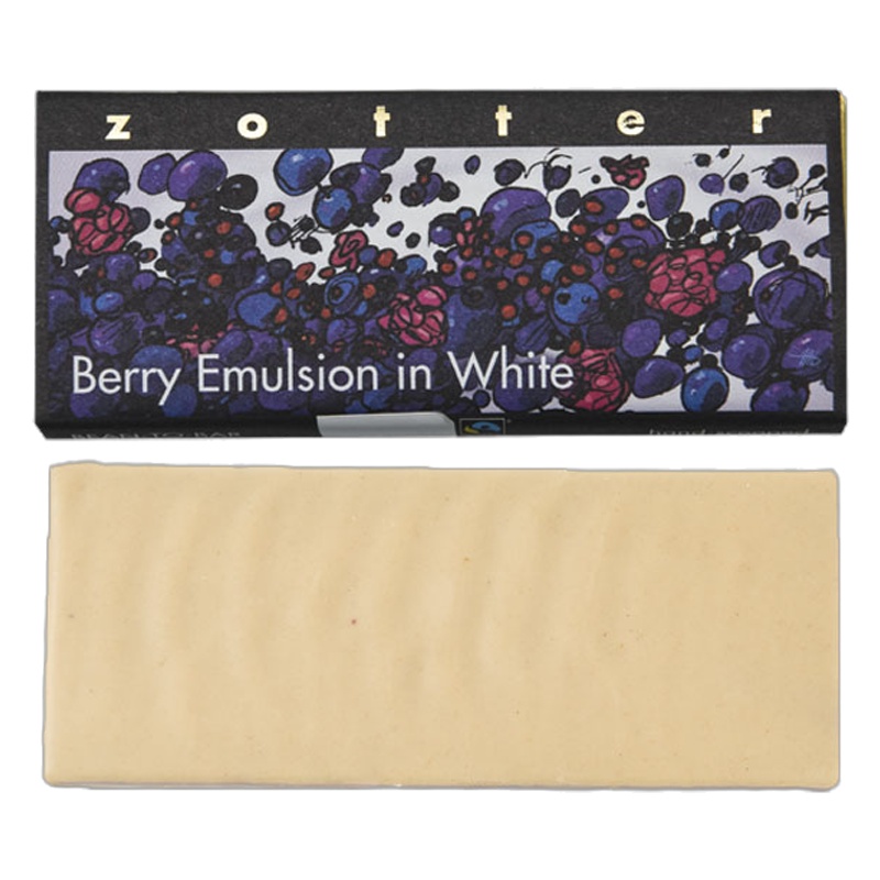 Zotter乳香浆果手工夹层巧克力70g