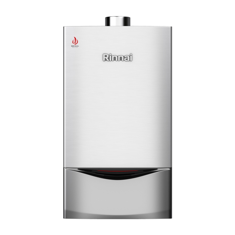 林内(Rinnai) 燃气热水器18KW家用壁挂炉采暖炉地暖锅炉明装暖气片供暖热水洗浴两用天然气18G55-100A