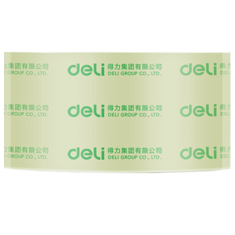 得力30247胶带宽48mm封箱大卷胶带 超市封箱胶带透明胶带宽胶带(48mm*60y)72卷装(高透明)