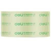 得力30247胶带宽48mm封箱大卷胶带 超市封箱胶带透明胶带宽胶带(48mm*60y)72卷装(高透明)