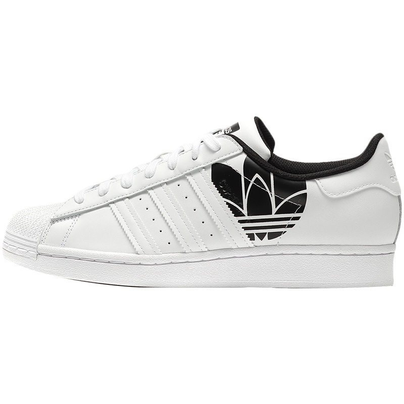 阿迪达斯三叶草男鞋板鞋SUPERSTAR贝壳头运动鞋FY2824