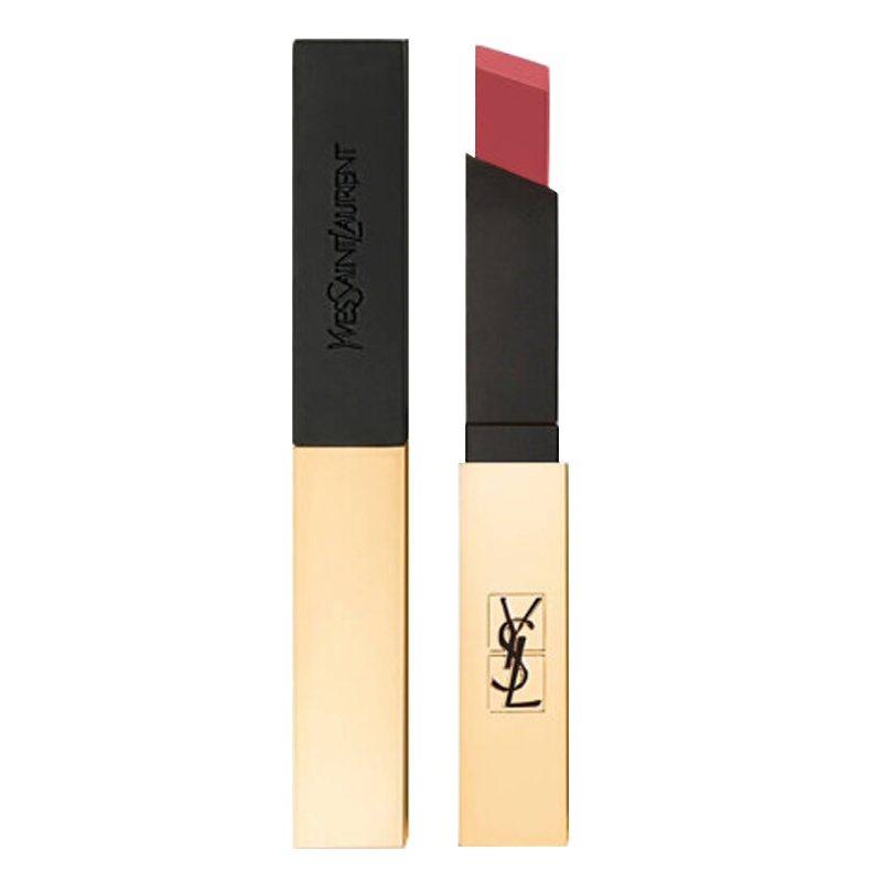 圣罗兰 YSL小金条#30细管方管哑光限定口红 唇彩 唇膏 小金条春季新色30#栗子红棕色 正品[赠精美礼品袋]