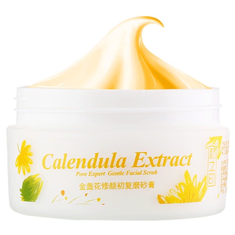 初之印金盏花修颜初复磨砂膏 150ml