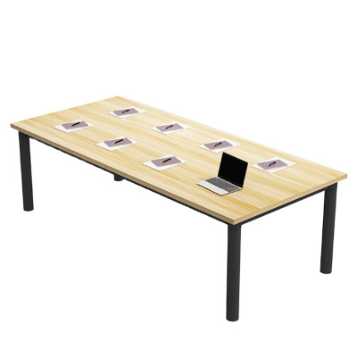 逐鹿中原胶板会议桌办公桌洽谈桌长条桌培训桌 DZ0209阅览桌 每米