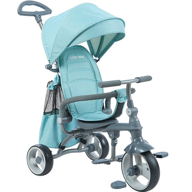 荟智(whizbebe)折叠儿童三轮车脚踏车 推行骑行两用童车小孩宝宝三轮推车婴儿手推车小孩 HSR199