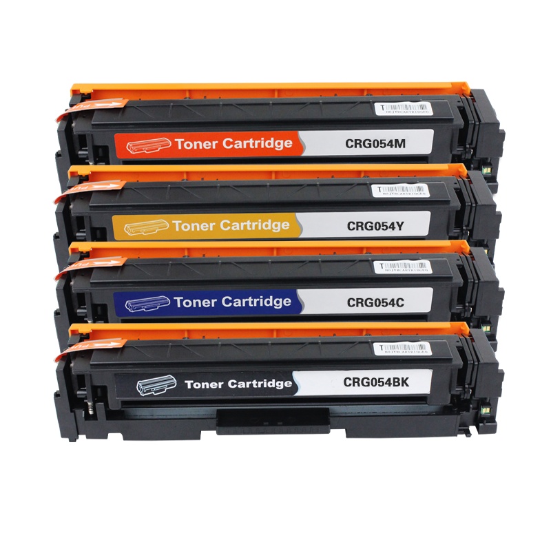 欧普(OUPU)打印机耗材彩色硒鼓CRG054BK/C/Y/M适用佳能 LBP621Cw等