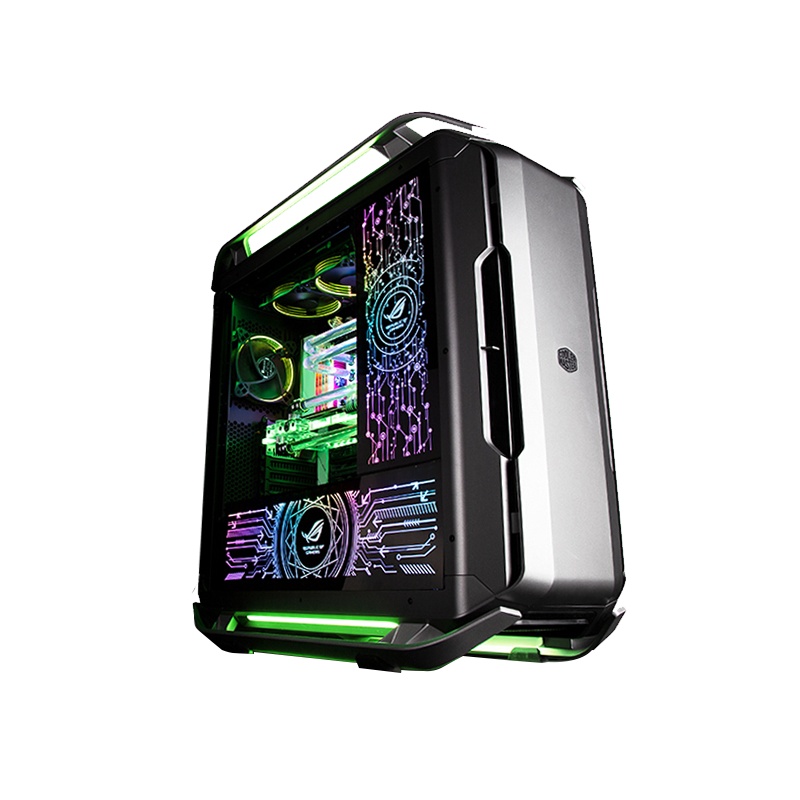 攀升 I9 9980XE/华硕RTX2080TI 11G/128GB内存/ 2T高速固态 高端电脑游戏主机 台式电脑EK水冷电脑 水冷主机 台式机 DIY组装机