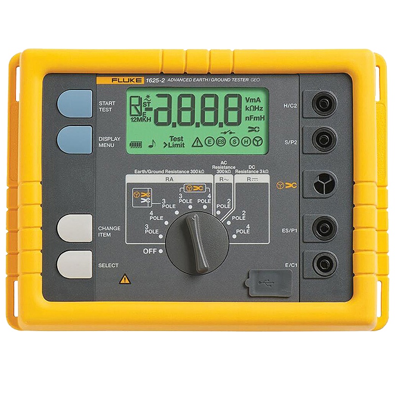 福禄克(FLUKE)1623-2 接地电阻测试仪三极四极法接地电阻测量