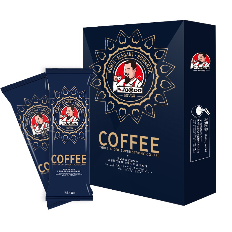 爵都咖啡三合一特浓咖啡18g*20条