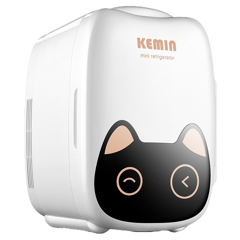 科敏k6车载冰箱小型迷你型车家用租房家用宿舍化妆品制冷藏小冰箱(蓝牙控温)制冷空间温差25℃[仅家用]