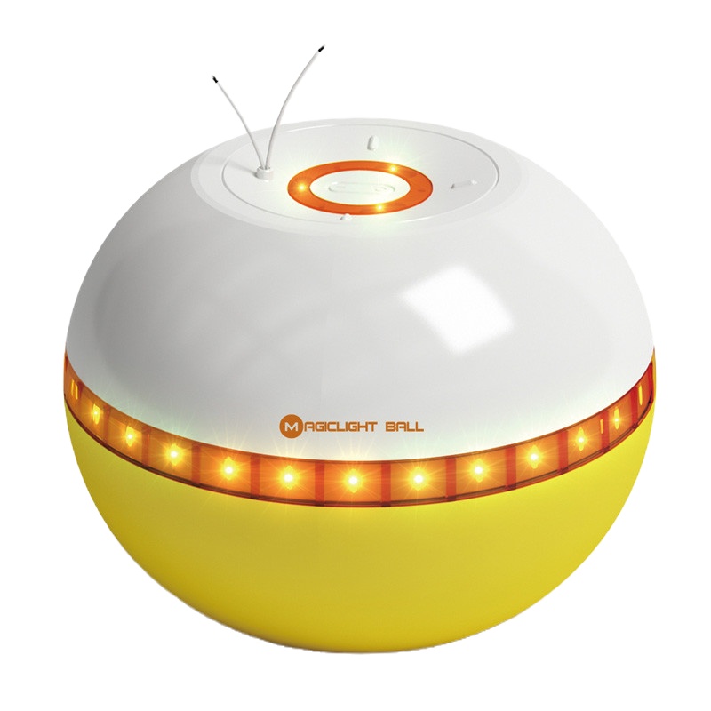 魔光球(MAGICLIGHTBALL)幻彩M1静音无耗材负离子空气净化器家用除甲醛雾霾 魔幻橙 单个装