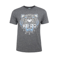KENZO 高田贤三 2020新品 男士经典虎头印花图案短袖高端男士T恤