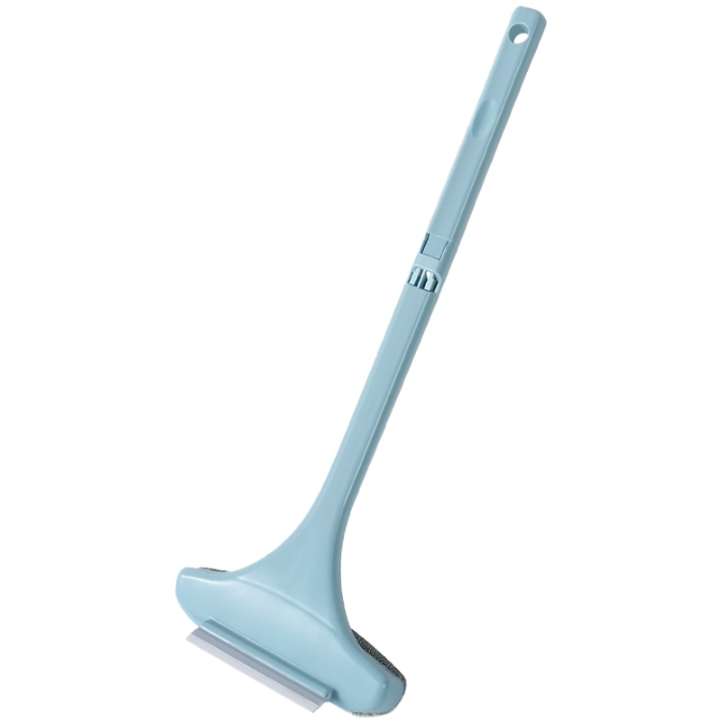 免拆洗纱窗清洗器阿斯卡利(ASCARI)擦纱窗清洁刷家用沙窗网清理窗户玻璃刮 干湿两用窗纱刷、玻璃刮二合一洁净蓝色