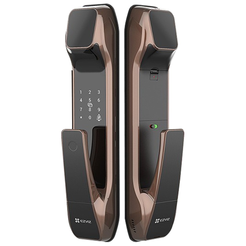 萤石（EZVIZ)指纹锁DL30S推拉式智能门锁摄像头门锁电子锁 家门智能锁防盗门锁 新款推拉锁