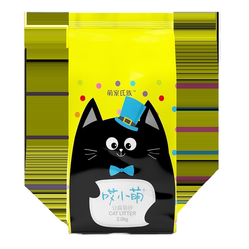 豆腐猫砂可冲厕无尘除臭豆腐砂渣猫沙非膨润土6L非10公斤20省 水蜜桃