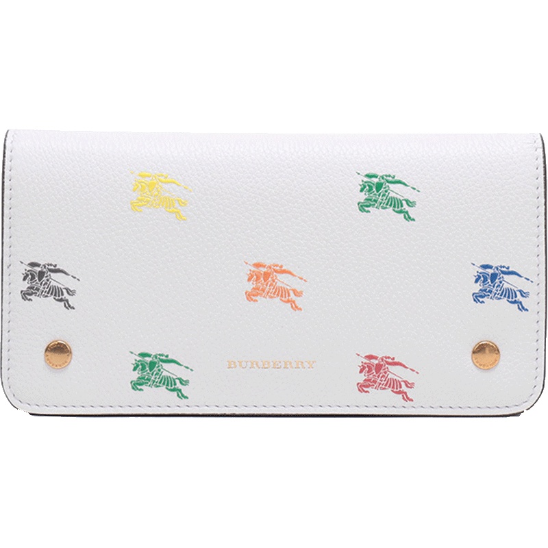 BURBERRY 博柏利 女士马术骑士牛皮钱包钱夹 80077521