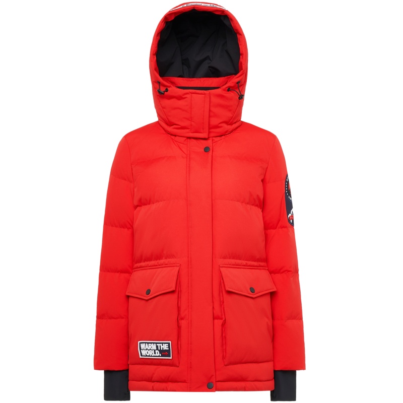 波司登女羽绒服可脱卸帽短款鹅绒极寒加厚外套B90142020