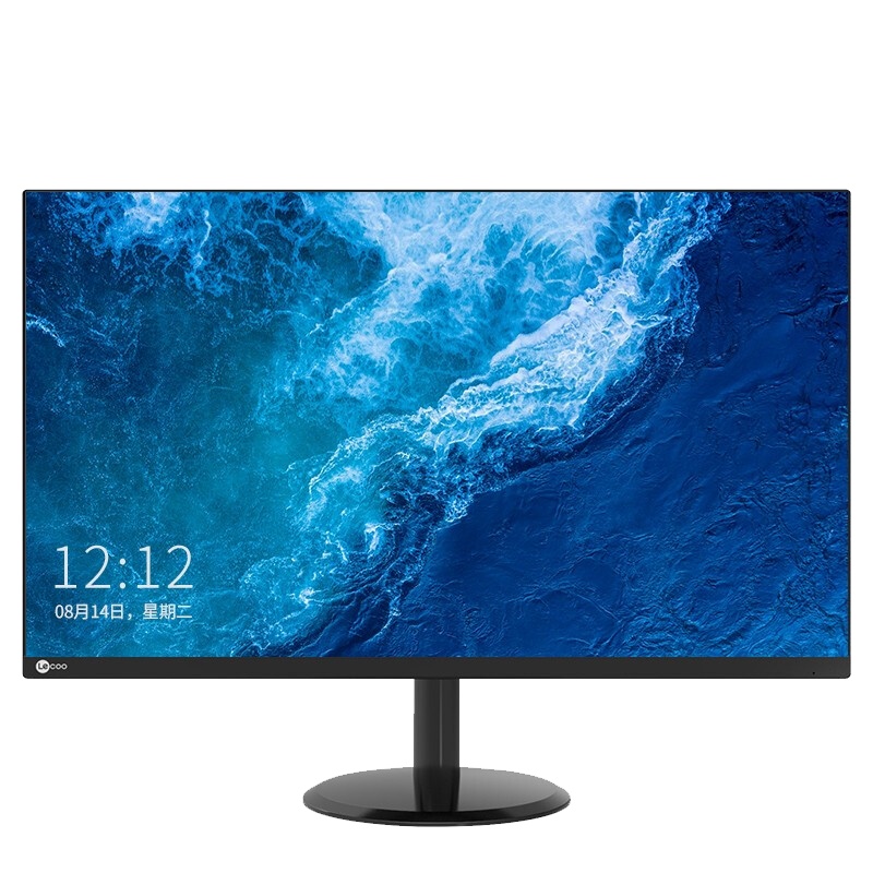 联想(Lecoo)B2711E 27英寸显示器(全高清 HDMI接口 超薄窄边框 广视角 可壁挂 低蓝光不闪屏)