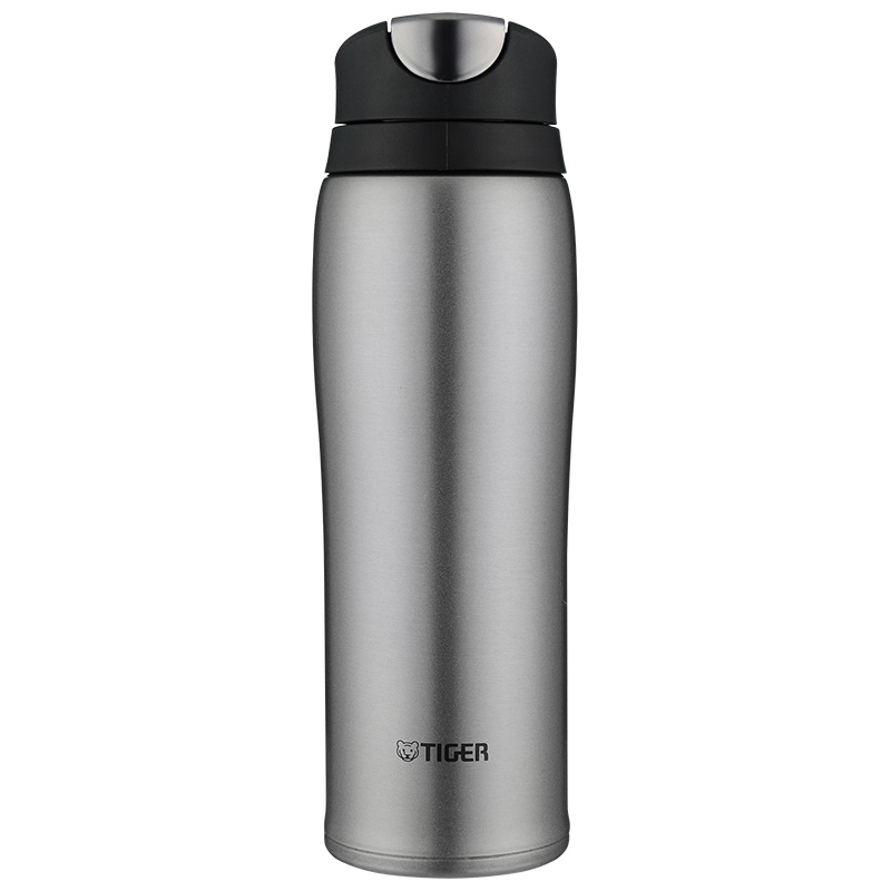 虎牌(tiger)保温杯MCB-H48C 480ML 高光银灰HG 车载保温杯 304不锈钢真空水杯 男女便携车载水杯