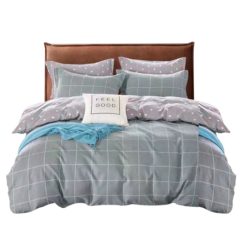 红豆家纺 红豆绒绵四件套床单被套床上用品宿舍套