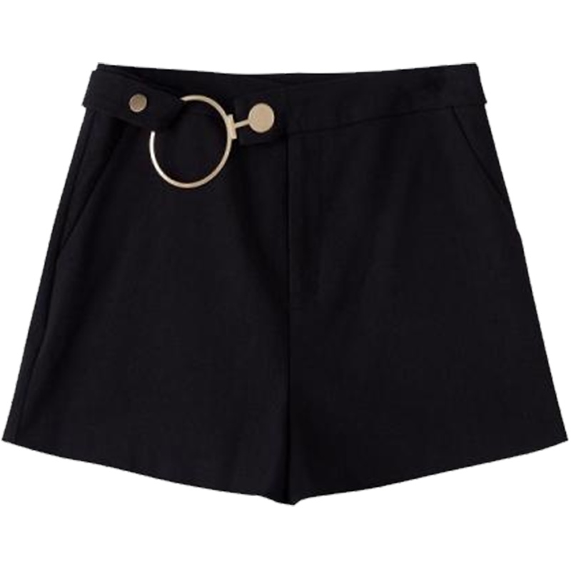 拉夏贝尔旗下7M新款韩版修身休闲百搭显瘦松紧休闲裤70011808