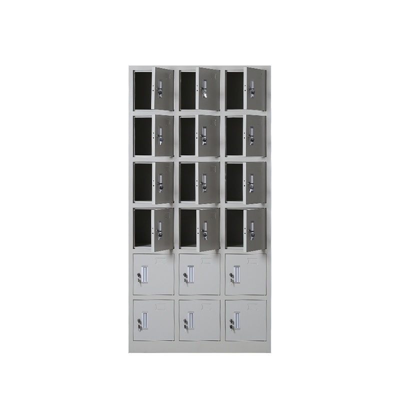鸿业盛大(HONG YE SHENG DA)透气孔设计18门更衣柜(高1800mm*宽900mm*深390mm)