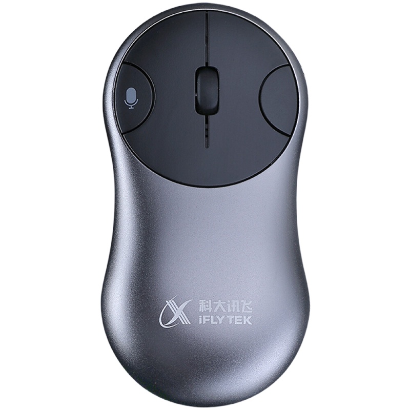 科大讯飞鼠标咪鼠智能语音鼠标 语音打字控制翻译无线办公充电便携鼠标 (礼盒版)