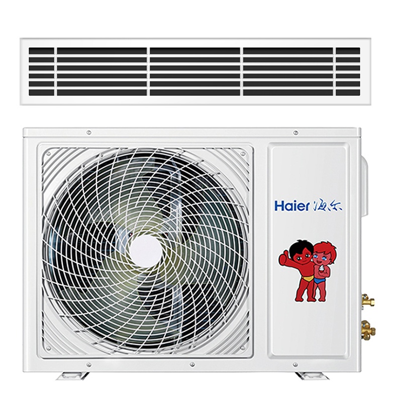 (免安装费)海尔(Haier)风管机一拖一风管机3匹中央空调家用风管机3p智能变频健康自清洁6年保修取暖制热变频风管机