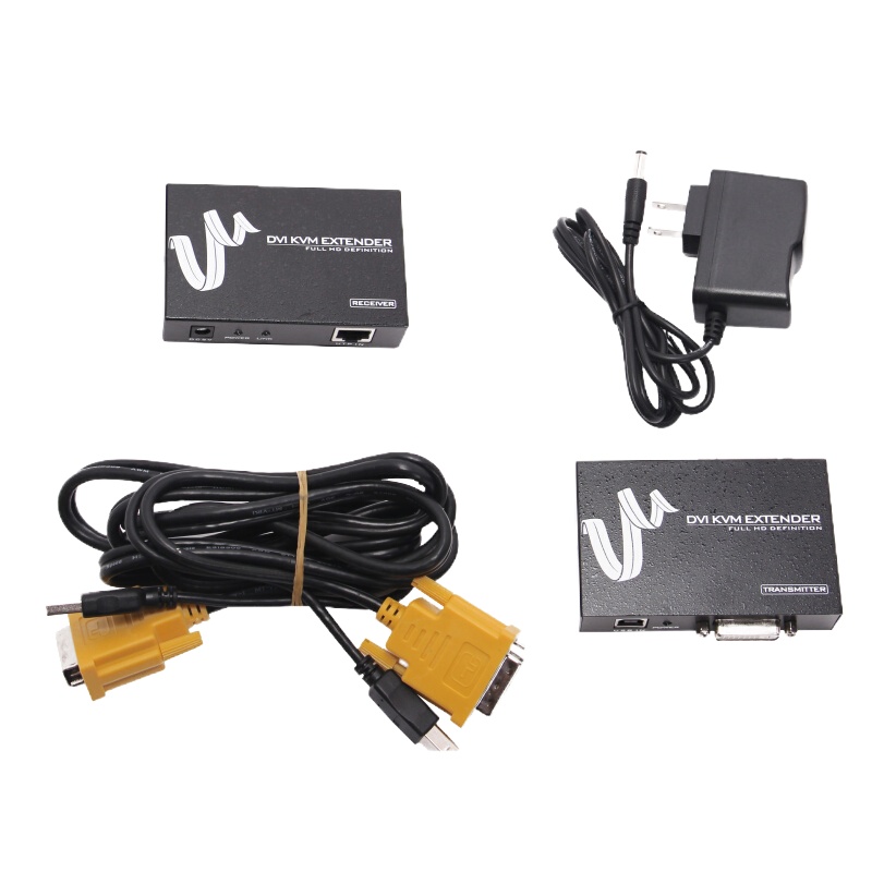 键鼠信号放大器 CE700A 信号延长器USB VGA KVM网线延长