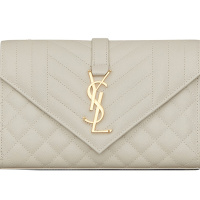 【预定】YSL/圣罗兰 ENVELOPPE 小号颗粒纹理压花真皮包 526286 21*13*6CM