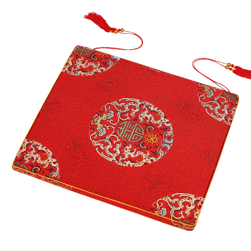 新中式坐垫 面料织锦缎红木沙发冬季家用座椅垫 无卡口