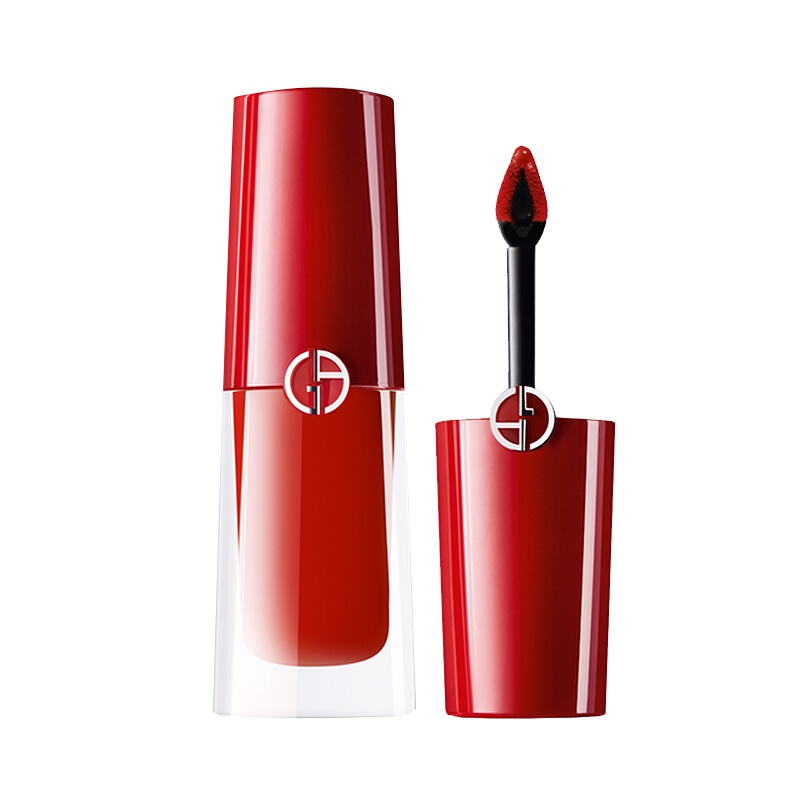 阿玛尼(ARMANI)唇釉/小胖丁显色持色 凝彩哑光唇釉(400#经典红色) 3.9ml小胖丁