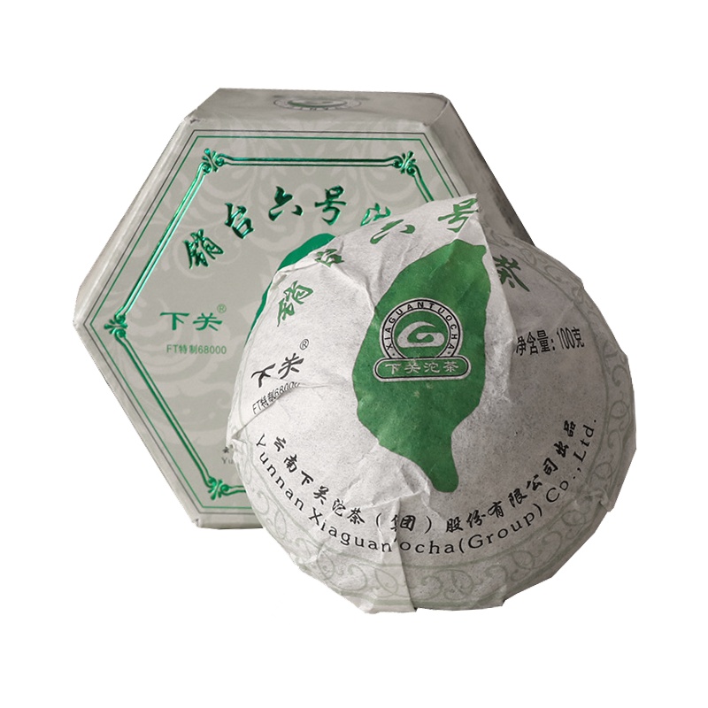 茶窝茶叶 下关普洱茶生茶 云南茶叶 2012年 销台六号沱茶 普洱生茶 100克/沱 下关沱茶 下关茶厂